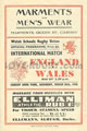 Wales Schools England Schools 1946 memorabilia